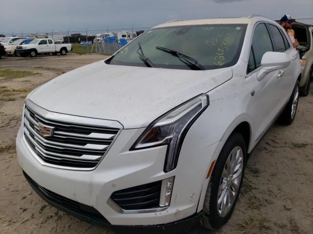 1GYKNERS3KZ190932 - 2019 CADILLAC XT5 PREMIU WHITE photo 2