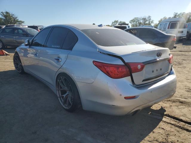 JN1BV7AP2EM688018 - 2014 INFINITI Q50 SILVER photo 3