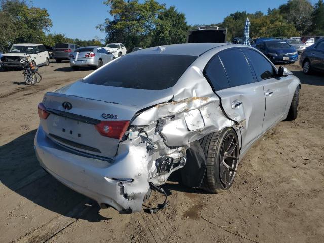 JN1BV7AP2EM688018 - 2014 INFINITI Q50 SILVER photo 4