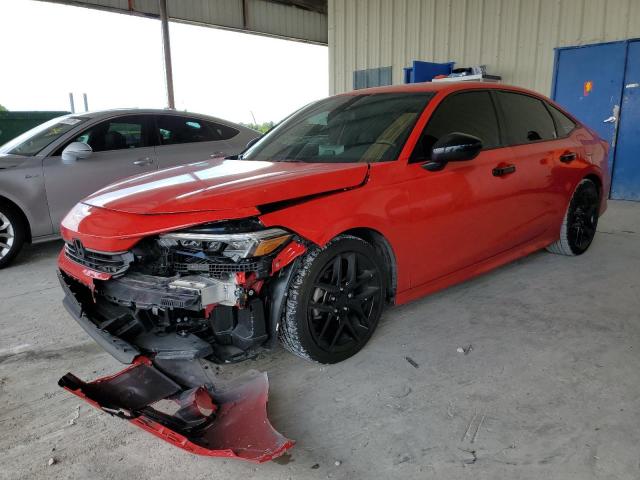 2HGFE2F5XNH571445 - 2022 HONDA CIVIC SPOR RED photo 2