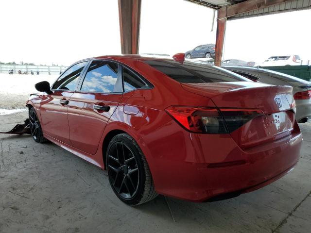 2HGFE2F5XNH571445 - 2022 HONDA CIVIC SPOR RED photo 3