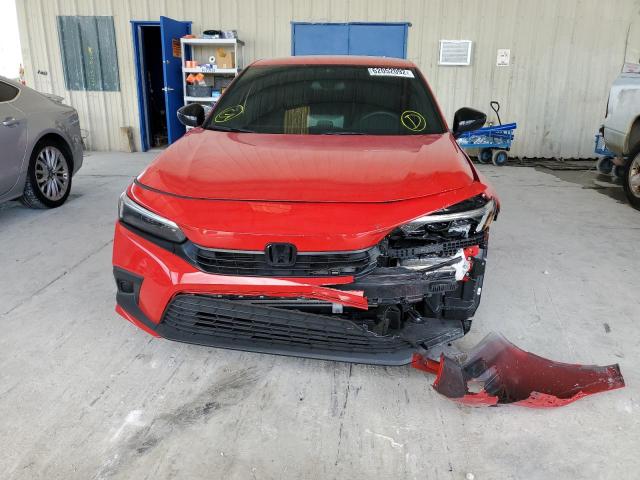 2HGFE2F5XNH571445 - 2022 HONDA CIVIC SPOR RED photo 9