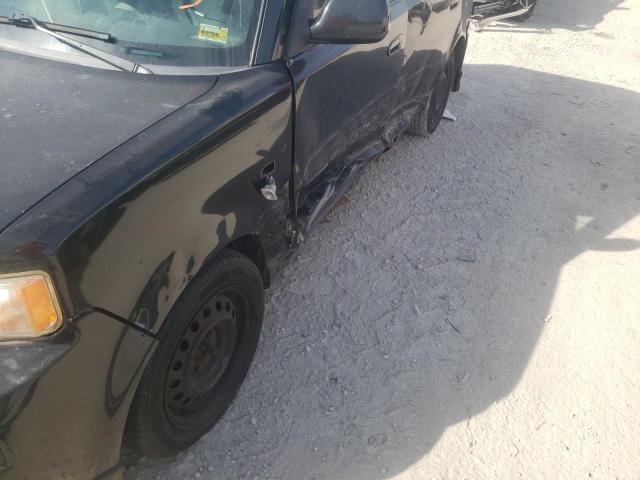 JTLKT324X64077434 - 2006 TOYOTA SCION XB შავი ფოტო 10