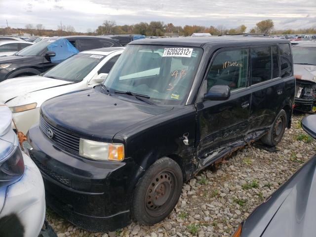 JTLKT324X64077434 - 2006 TOYOTA SCION XB შავი ფოტო 2