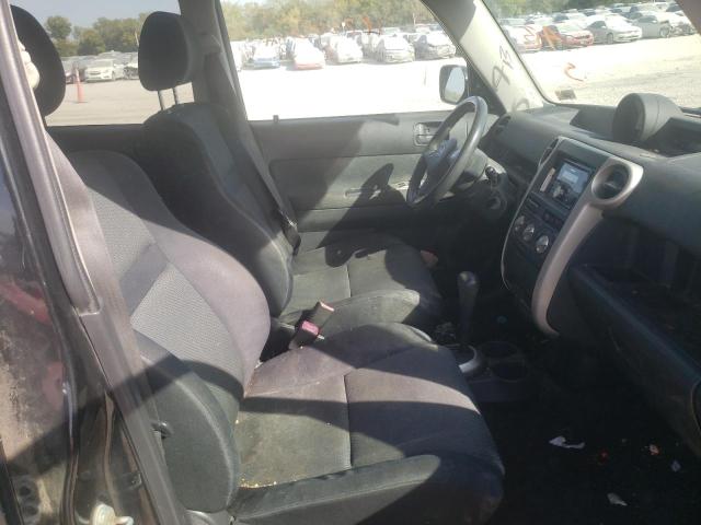 JTLKT324X64077434 - 2006 TOYOTA SCION XB შავი ფოტო 5