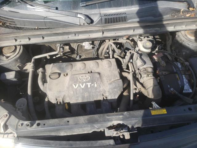 JTLKT324X64077434 - 2006 TOYOTA SCION XB შავი ფოტო 7