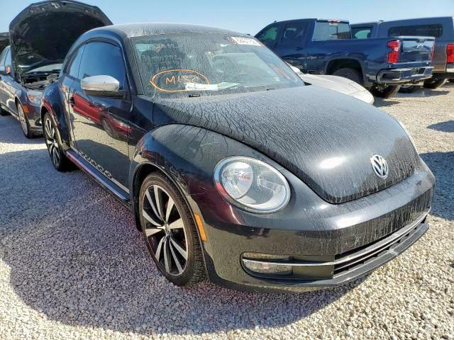 3VWVA7AT3CM603365 - 2012 VOLKSWAGEN BEETLE TUR BLACK photo 1