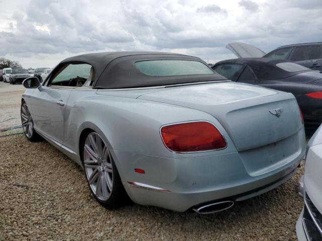 SCBGC3ZA2EC094636 - 2014 BENTLEY CONTINENTA BLUE photo 3