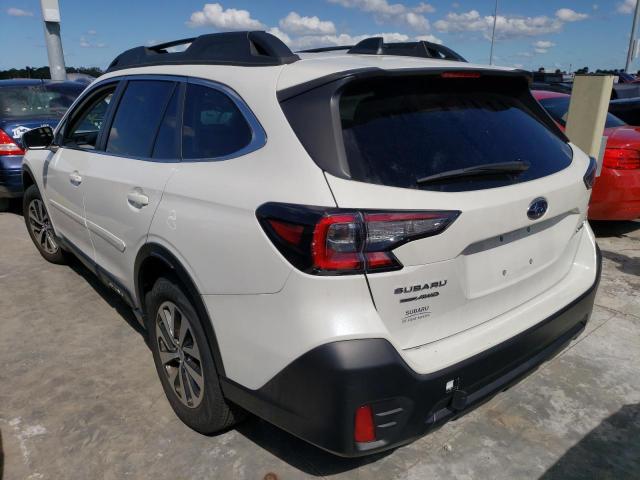 4S4BTAFC3M3198421 - 2021 SUBARU OUTBACK PR WHITE photo 3