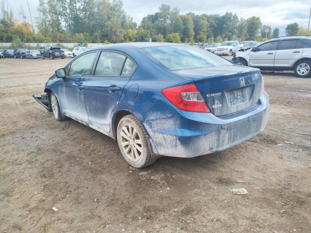 19XFB2F94CE000200 - 2012 HONDA CIVIC EXL 蓝色 照片 3
