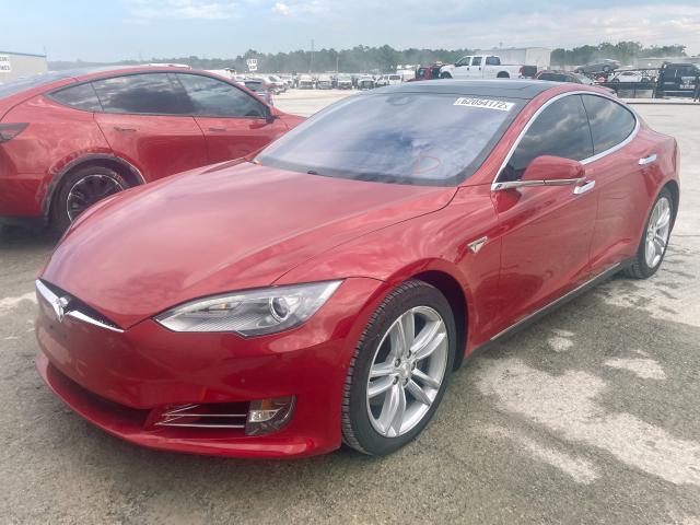 5YJSA1E27GF132366 - 2016 TESLA MODEL S Qırmızı foto 2