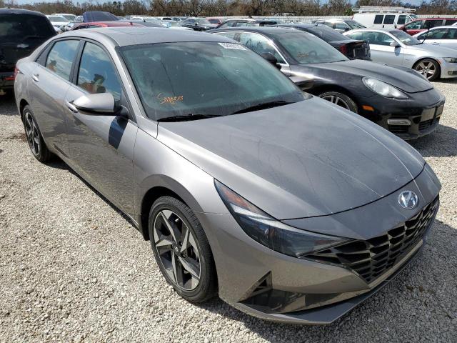 KMHLN4AJXPU036788 - 2023 HYUNDAI ELANTRA LI GRAY photo 1