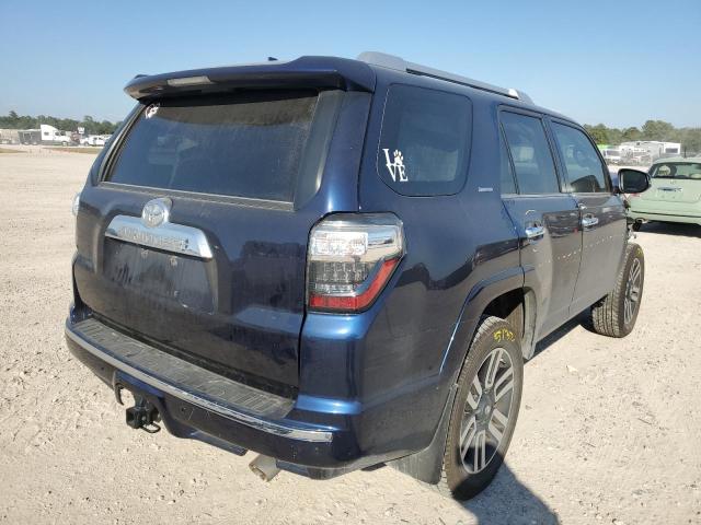 JTEDU5JR1M5232935 - 2021 TOYOTA 4RUNNER NI BLUE photo 4