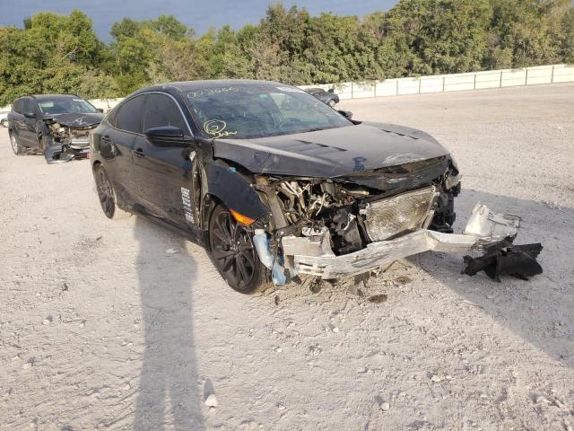 19XFC2E86LE002665 - 2020 HONDA CIVIC SPOR BLACK photo 1