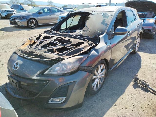 JM1BL1H65A1275437 - 2010 MAZDA 3 S CHARCOAL photo 2