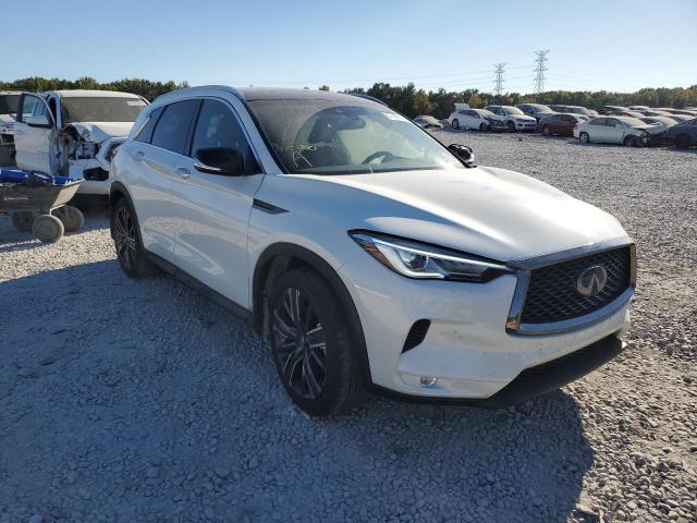 3PCAJ5BA9MF126613 - 2021 INFINITI QX50 LUXE WHITE photo 1