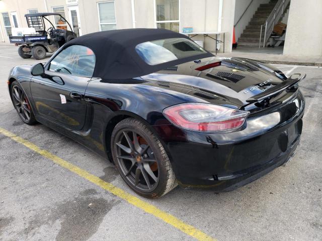 WP0CB2A8XES140818 - 2014 PORSCHE BOXSTER S BLACK photo 3