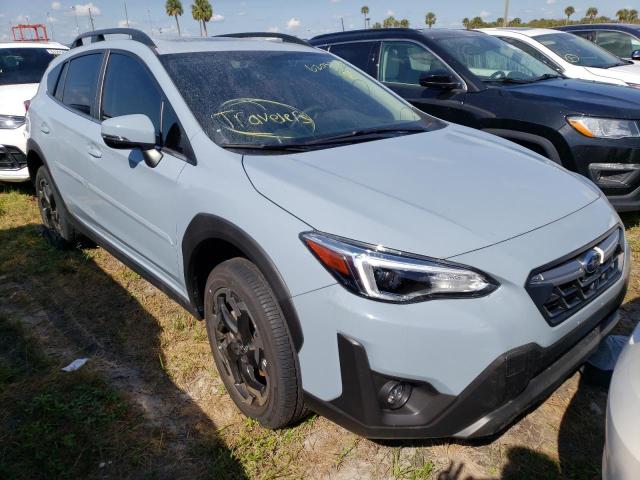 JF2GTHNC9MH361453 - 2021 SUBARU CROSSTREK BLUE photo 1