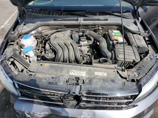 3VW2K7AJ7FM272230 - 2015 VOLKSWAGEN JETTA BASE GRAY photo 7