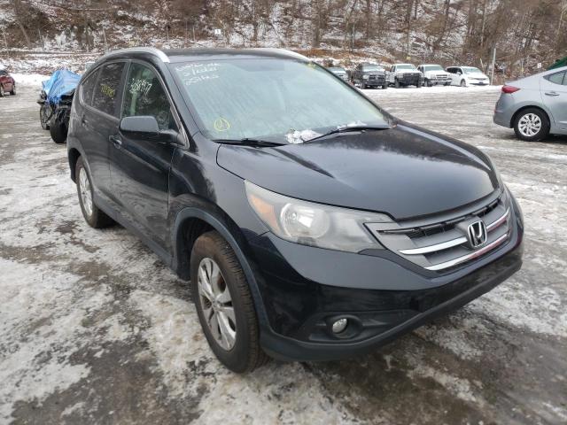 2HKRM4H71CH631951 - 2012 HONDA CR-V EXL BLACK photo 1