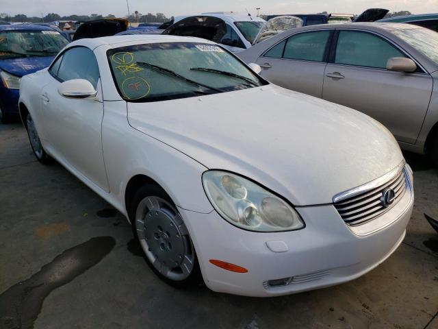 JTHFN48Y720027498 - 2002 LEXUS SC 430 WHITE photo 1