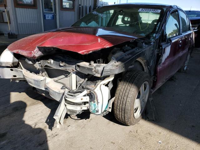 1G8AJ55F57Z122672 - 2007 SATURN ION LEVEL Tünd qırmızı foto 9