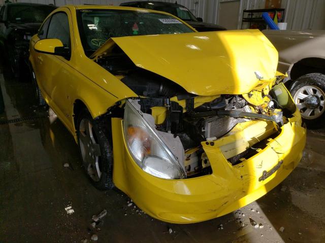 1G1AM15B777170441 - 2007 CHEVROLET COBALT SS YELLOW photo 1