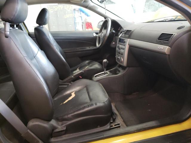 1G1AM15B777170441 - 2007 CHEVROLET COBALT SS YELLOW photo 5