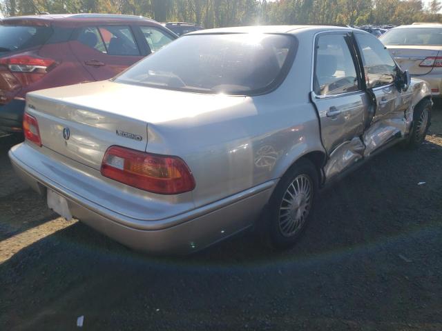 JH4KA7671NC002279 - 1992 ACURA LEGEND LS SILVER photo 4