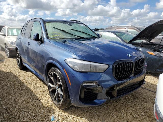 5UXCR4C09M9F06421 - 2021 BMW X5 SDRIVE BLUE photo 1