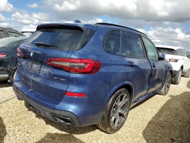 5UXCR4C09M9F06421 - 2021 BMW X5 SDRIVE BLUE photo 4