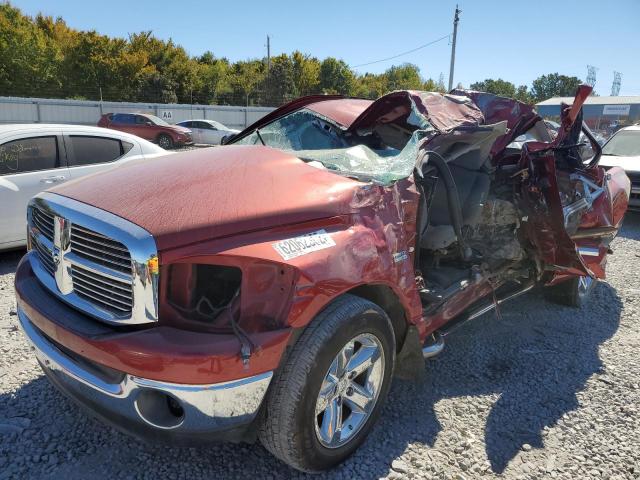 1D7HA18288S620600 - 2008 DODGE RAM 1500 S BURGUNDY photo 2