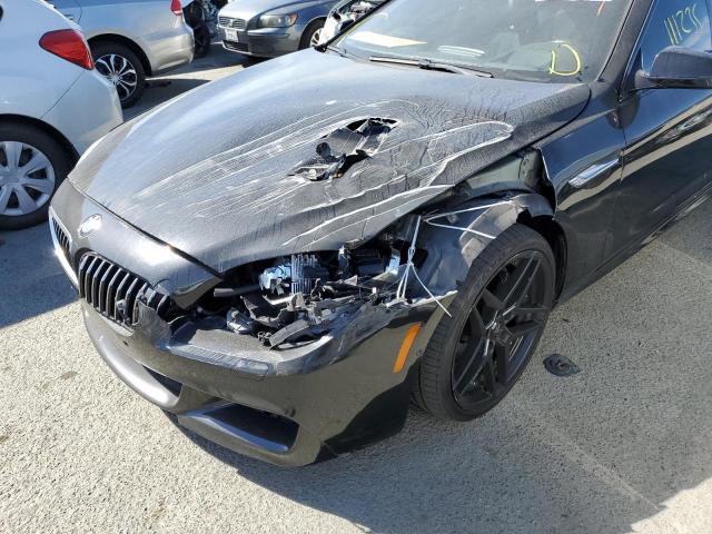 WBA6B2C55FD130054 - 2015 BMW 650 I GRAN BLACK photo 9