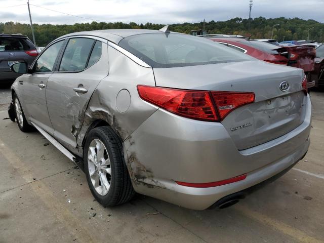 5XXGN4A78CG036234 - 2012 KIA OPTIMA EX SILVER photo 3