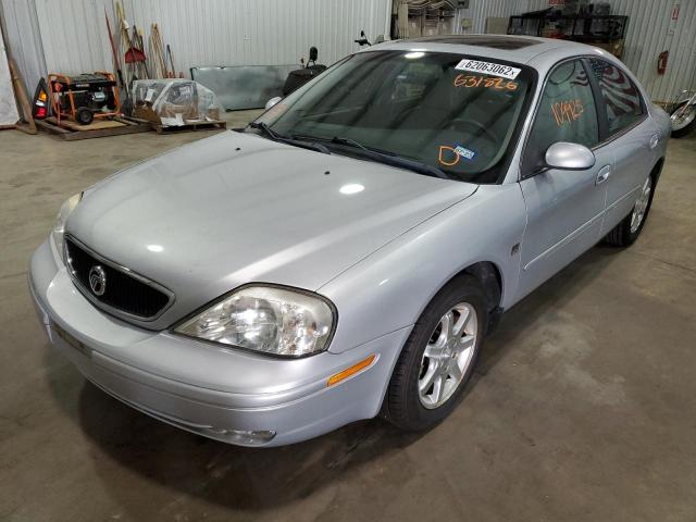 1MEFM55S0YA631826 - 2000 MERCURY SABLE LS P SILVER photo 2