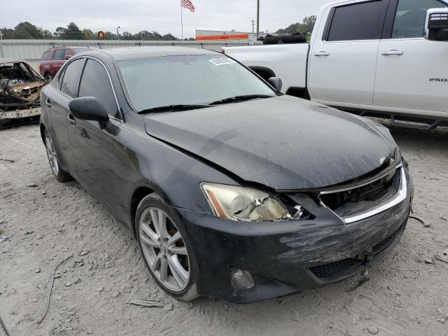 JTHBK262475043811 - 2007 LEXUS IS 250 BLACK photo 1