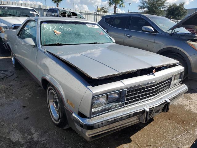 3GCCW80H0GS901288 - 1986 CHEVROLET EL CAMINO GRAY photo 1