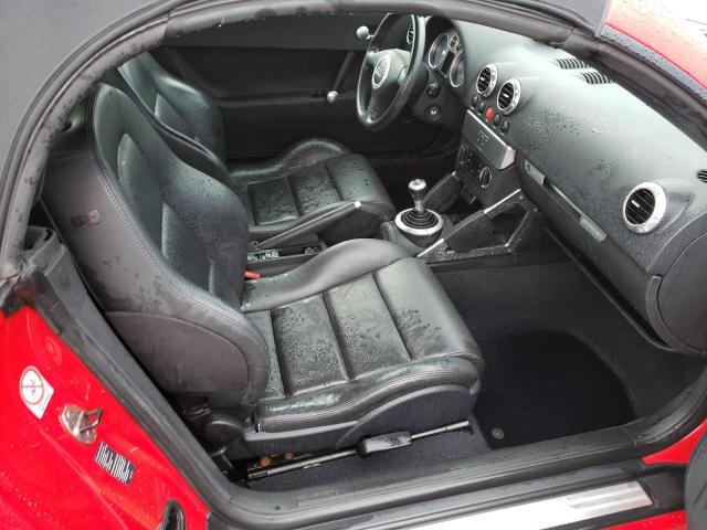 TRUUT28N031002730 - 2003 AUDI TT QUATTRO RED photo 6