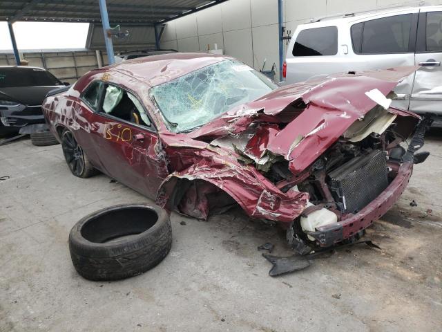 2C3CDZAG2KH620966 - 2019 DODGE CHALLENGER RED photo 1