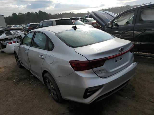 3KPF24AD7KE013206 - 2019 KIA FORTE FE SILVER photo 3