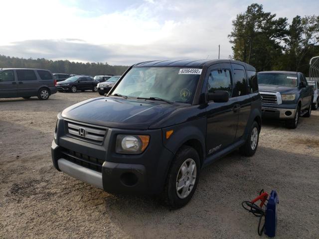 5J6YH18328L008492 - 2008 HONDA ELEMENT LX BLACK photo 2