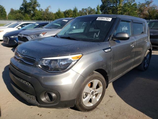 KNDJN2A26K7690624 - 2019 KIA SOUL GRAY photo 2