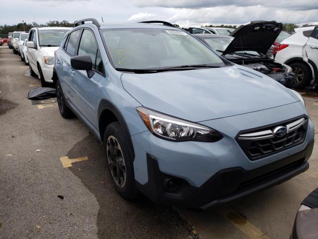 JF2GTABC8MH367255 - 2021 SUBARU CROSSTREK BLUE photo 1