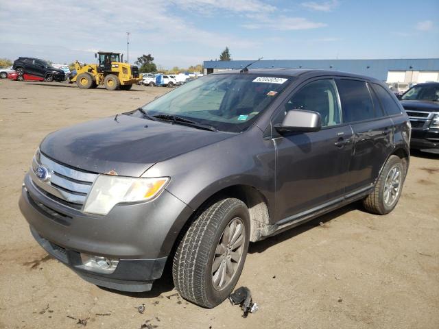 2FMDK3JC6ABB31340 - 2010 FORD EDGE SEL GRAY photo 2