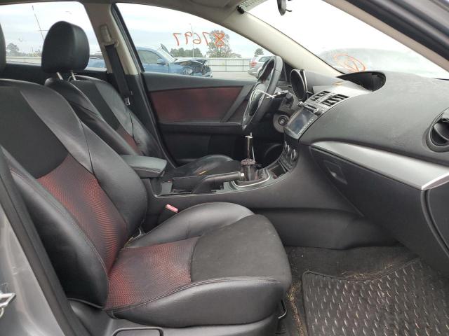JM1BL1L37D1714896 - 2013 MAZDA SPEED 3 SILVER photo 5