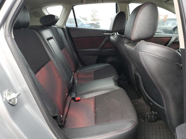 JM1BL1L37D1714896 - 2013 MAZDA SPEED 3 SILVER photo 6