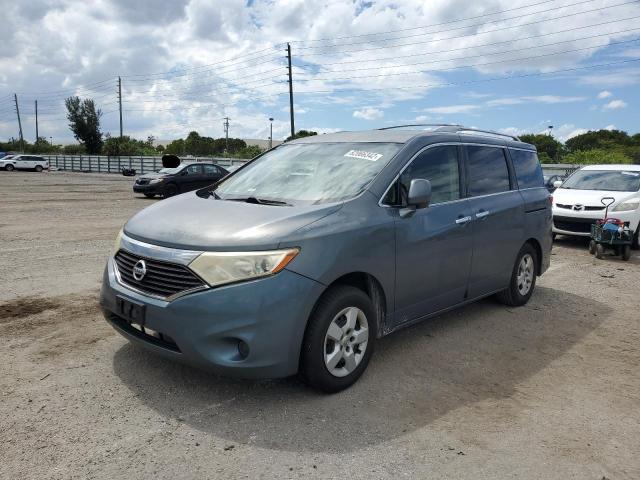 JN8AE2KP2C9043299 - 2012 NISSAN QUEST CHARCOAL photo 2