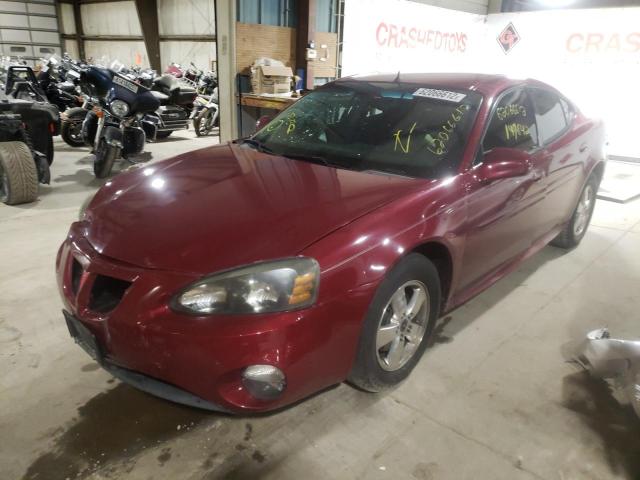 2G2WP522051289706 - 2005 PONTIAC GRAND PRIX წითელი ფოტო 2