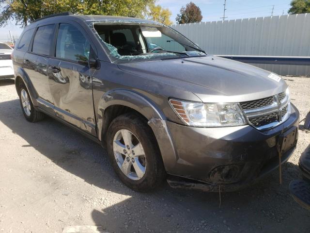 3C4PDCBG5CT373329 - 2012 DODGE JOURNEY SX GRAY photo 1