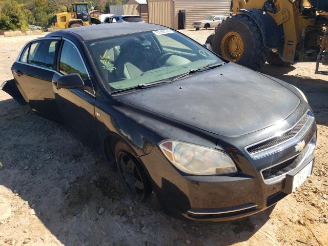 1G1ZG57B78F175628 - 2008 CHEVROLET MALIBU LS BLACK photo 1